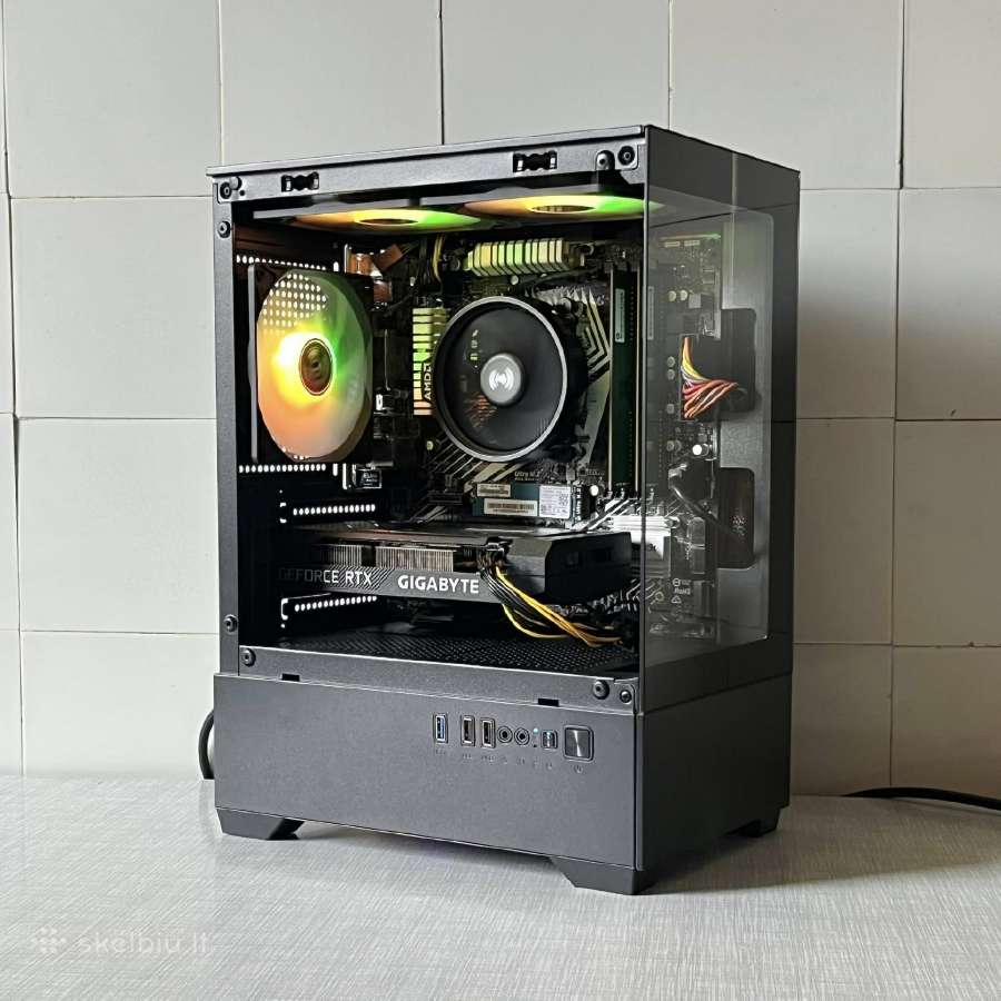 Greitas kompiuteris su Ryzen ir Rtx 3060 12gb