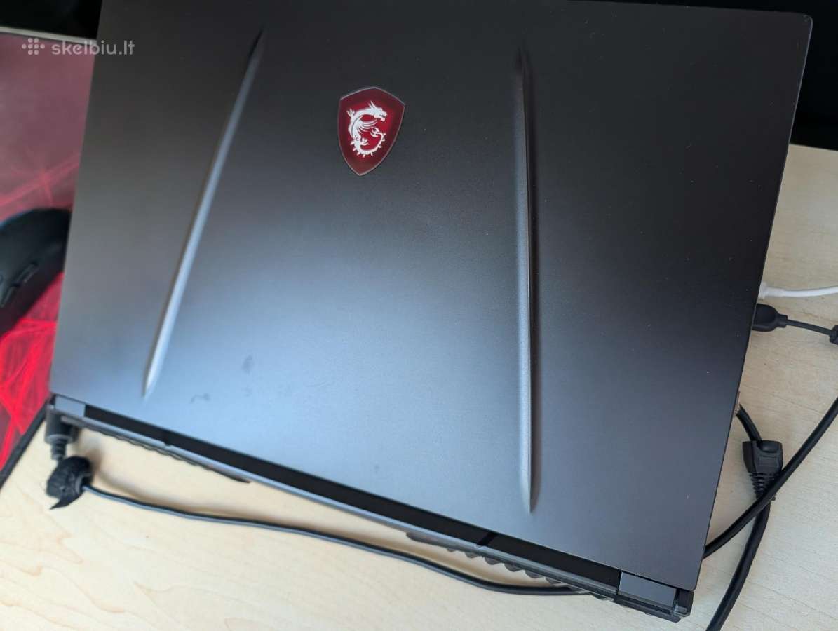 Msi Gl65 i7-10750h 120hz gtx 1660ti 16gb RAM - nuotraukos Nr. 6