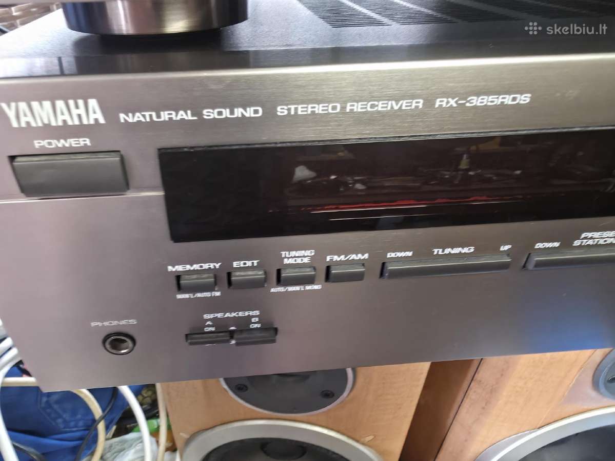 Yamaha stiprintuvas rx 385, CD -Cdx ir deka