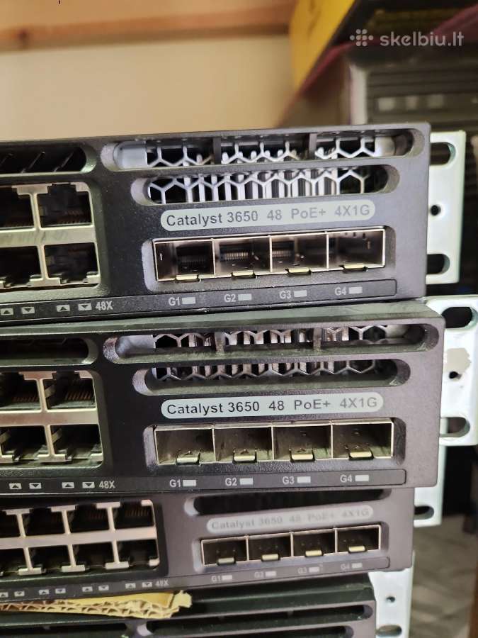 Cisco Catalyst 3650 48 Poe+ 4x1g