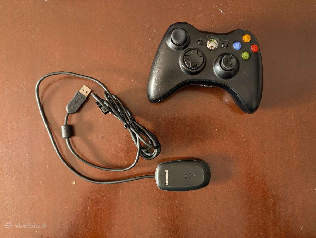 Originalus Xbox 360 controller / Wireless receiver