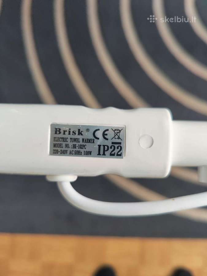 Rankšluosčių džiovintuvas Brisk Bk-102pc