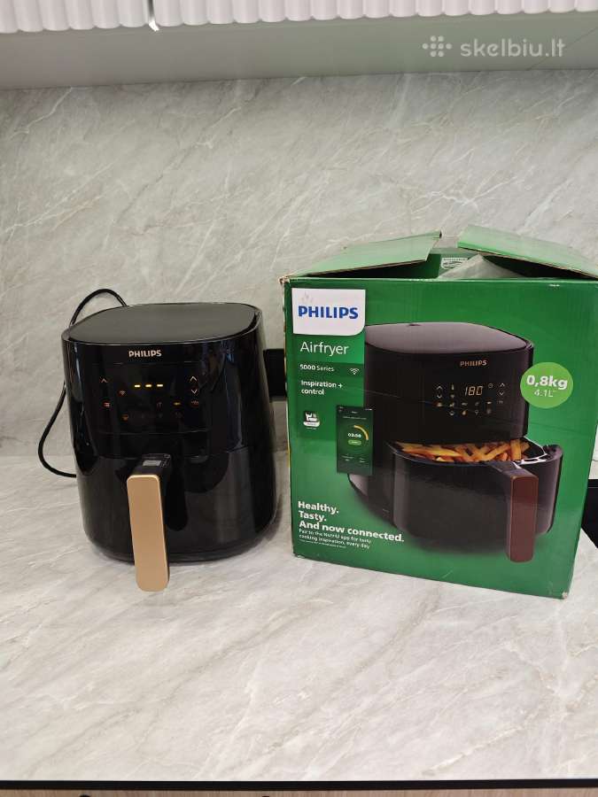 Nauja Philips 5000 šerdies karšto oro gruzdintuve