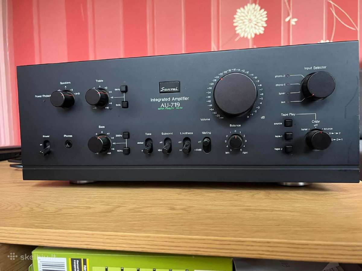 Sansui au 719 - nuotraukos Nr. 4