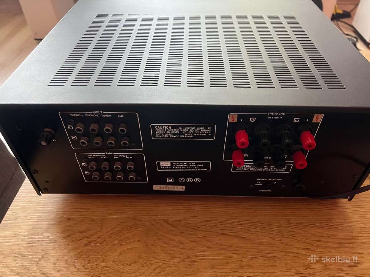 Sansui au 719 - nuotraukos Nr. 7