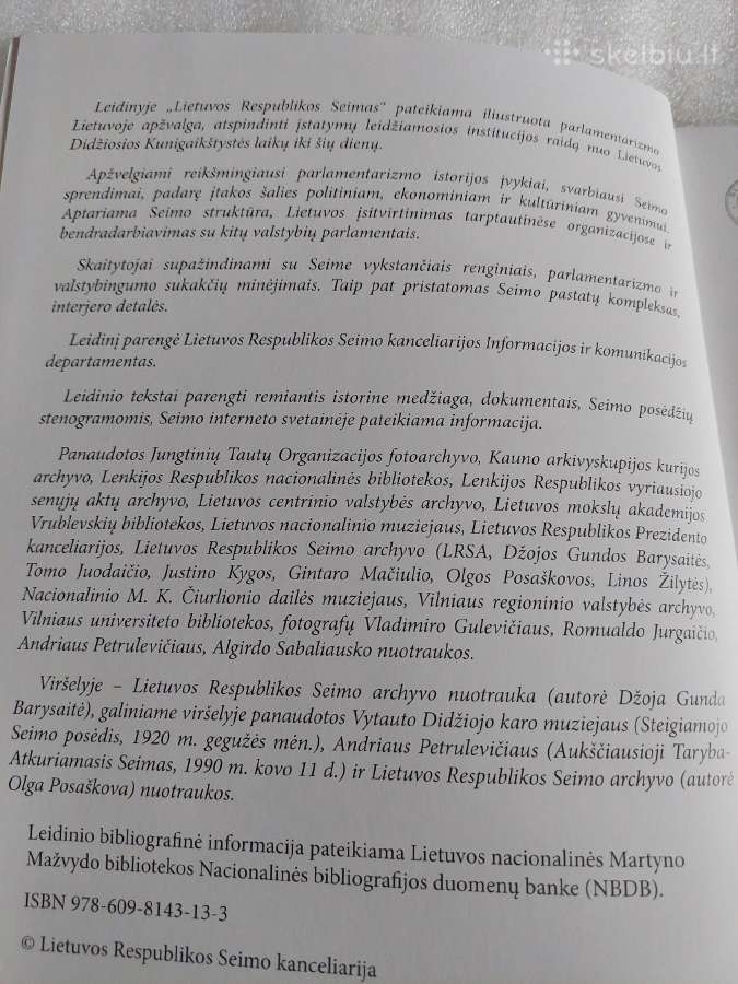 Lietuvos Respublikos Seimas - nuotraukos Nr. 3
