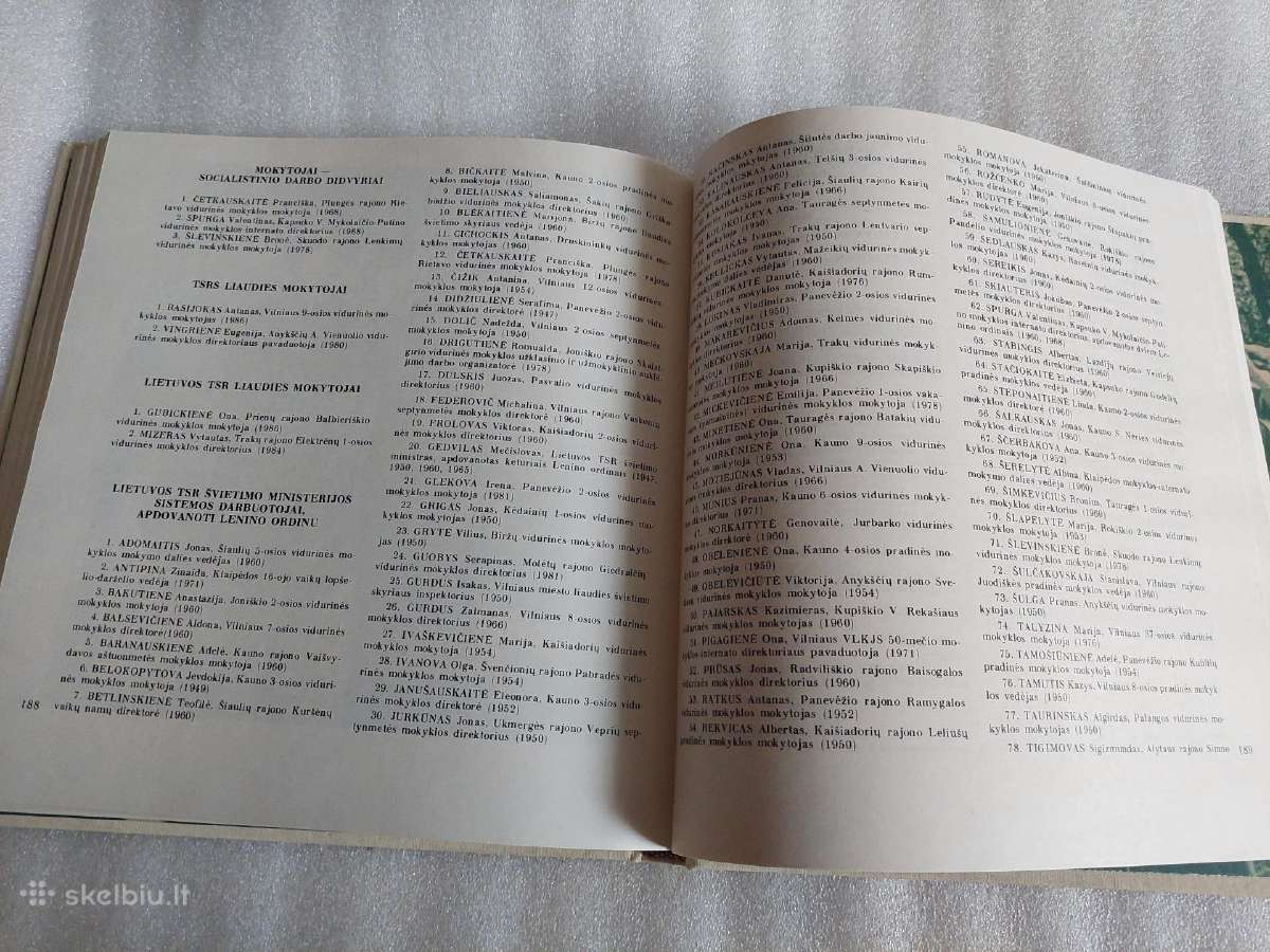 Tarybų Lietuvos mokytojai - nuotraukos Nr. 6