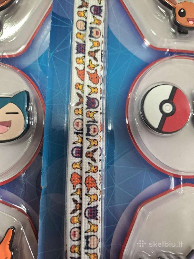 Batų raišteliai Pokemon - nuotraukos Nr. 2