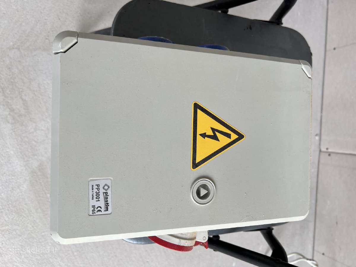 Trifazis statybinis elektros skydelis