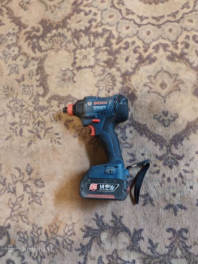Bosch impakt suktukas su pakroveju ir baterija - nuotraukos Nr. 2