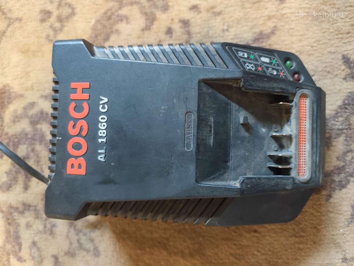 Bosch impakt suktukas su pakroveju ir baterija - nuotraukos Nr. 7
