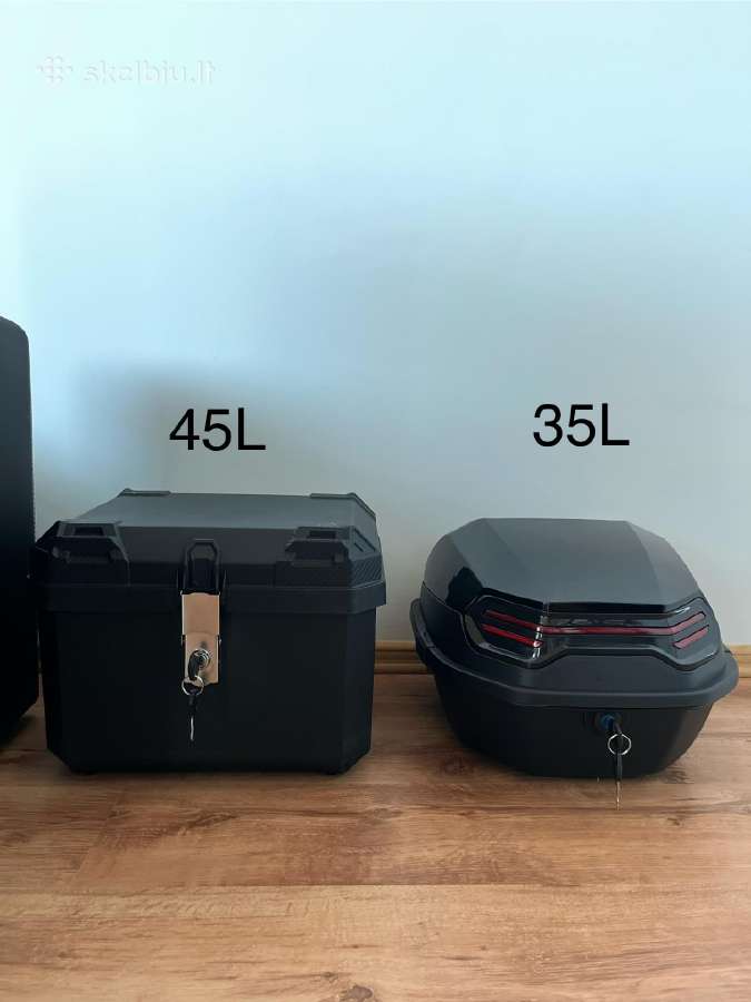 Moto daiktadėžė 35-45l - nuotraukos Nr. 3