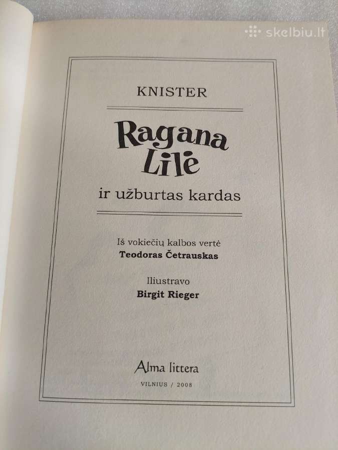Ragana Lilė ir užburtas kardas - nuotraukos Nr. 2