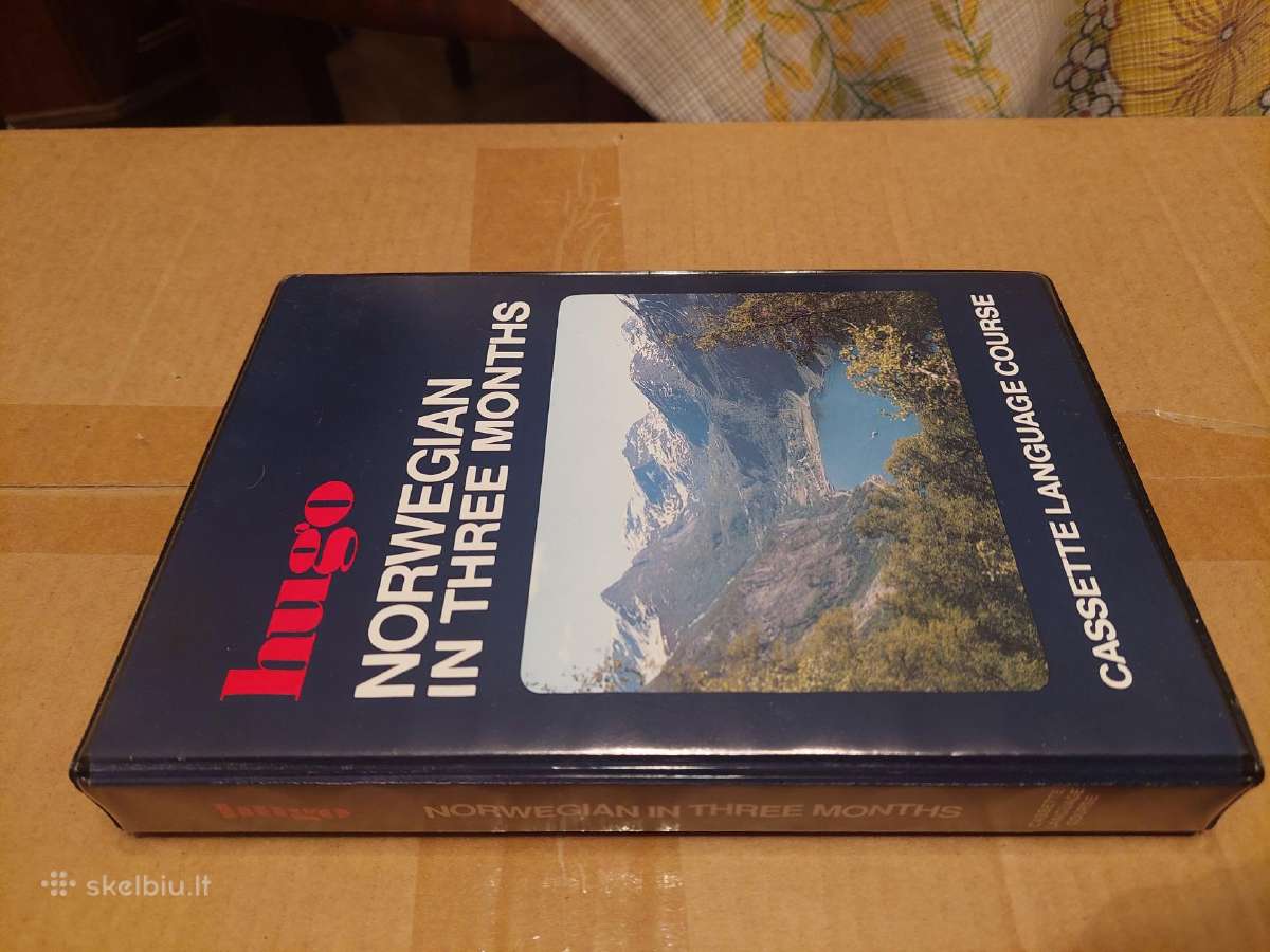 Norwegian in Three Months (knyga + 4 kasetės)