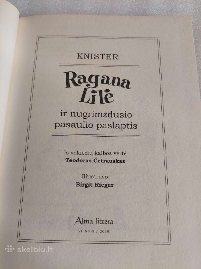 Ragana Lilė ir nugrimzdusio pasaulio paslaptis - nuotraukos Nr. 2