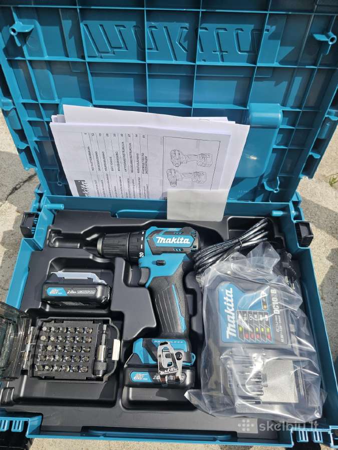 Makita 12v komplektas - nuotraukos Nr. 2