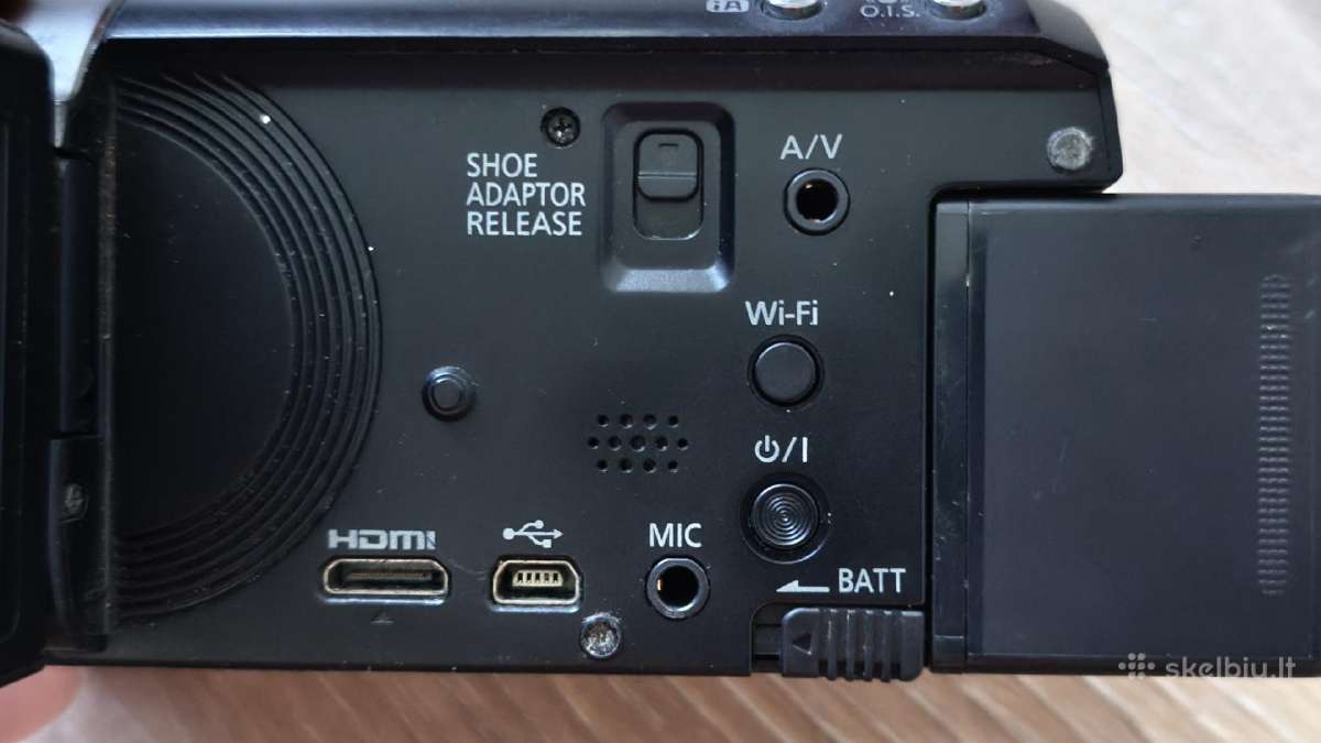 Panasonic Hc-v720 kamera - nuotraukos Nr. 7