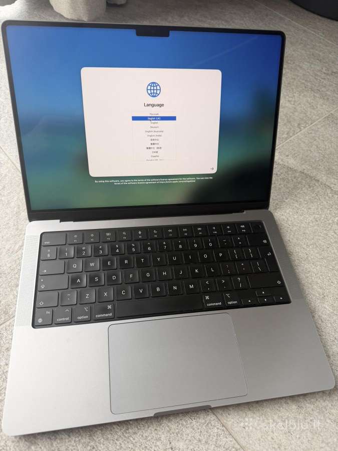 MacBook M1 Pro 14' 1tb, 16 GB - nuotraukos Nr. 2
