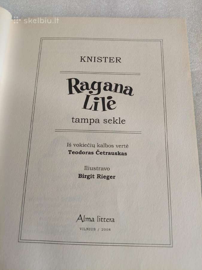 Ragana Lilė tampa sekle - nuotraukos Nr. 2