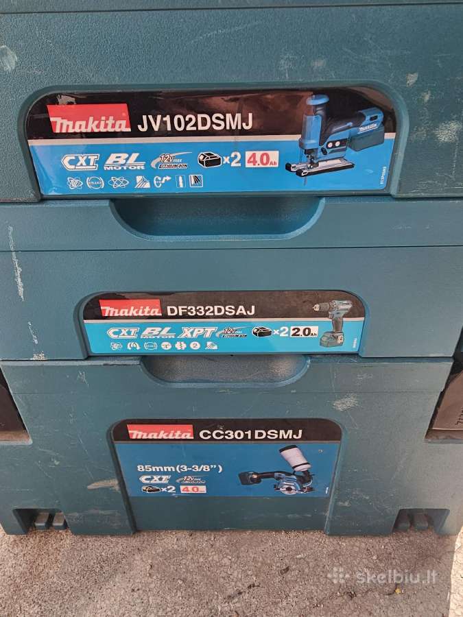 Makita 12v komplektas - nuotraukos Nr. 7