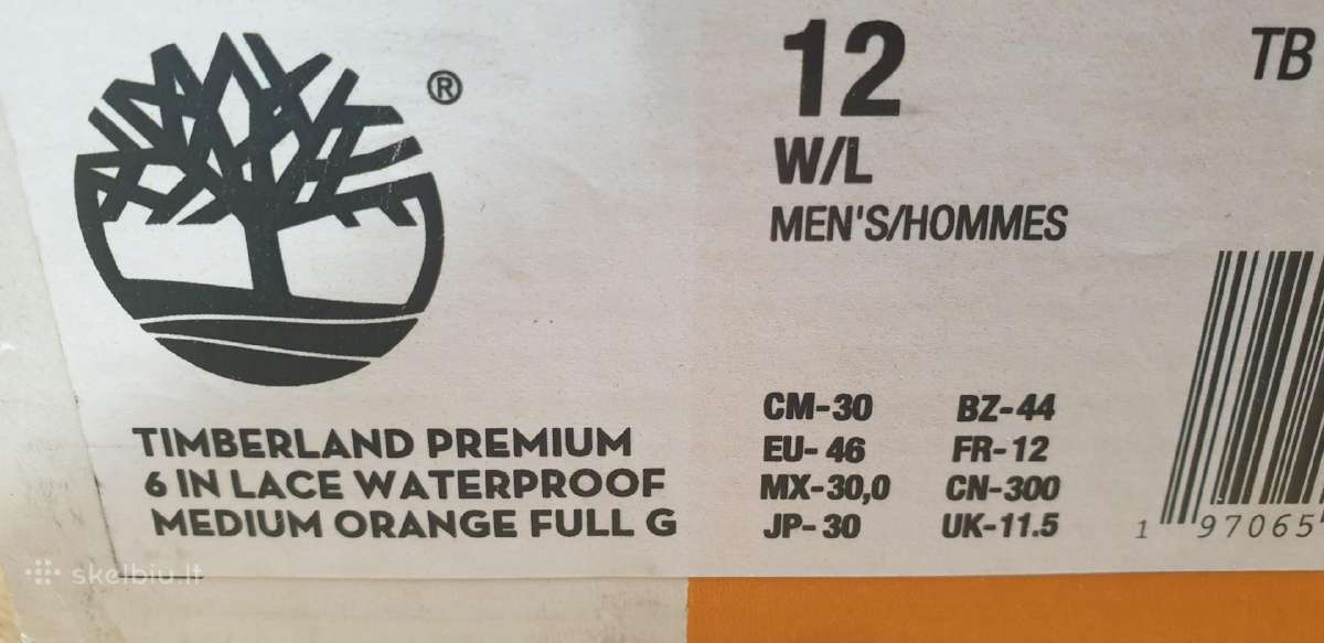 Auliniai batai Timberland su pašiltinimu Primaloft - nuotraukos Nr. 7
