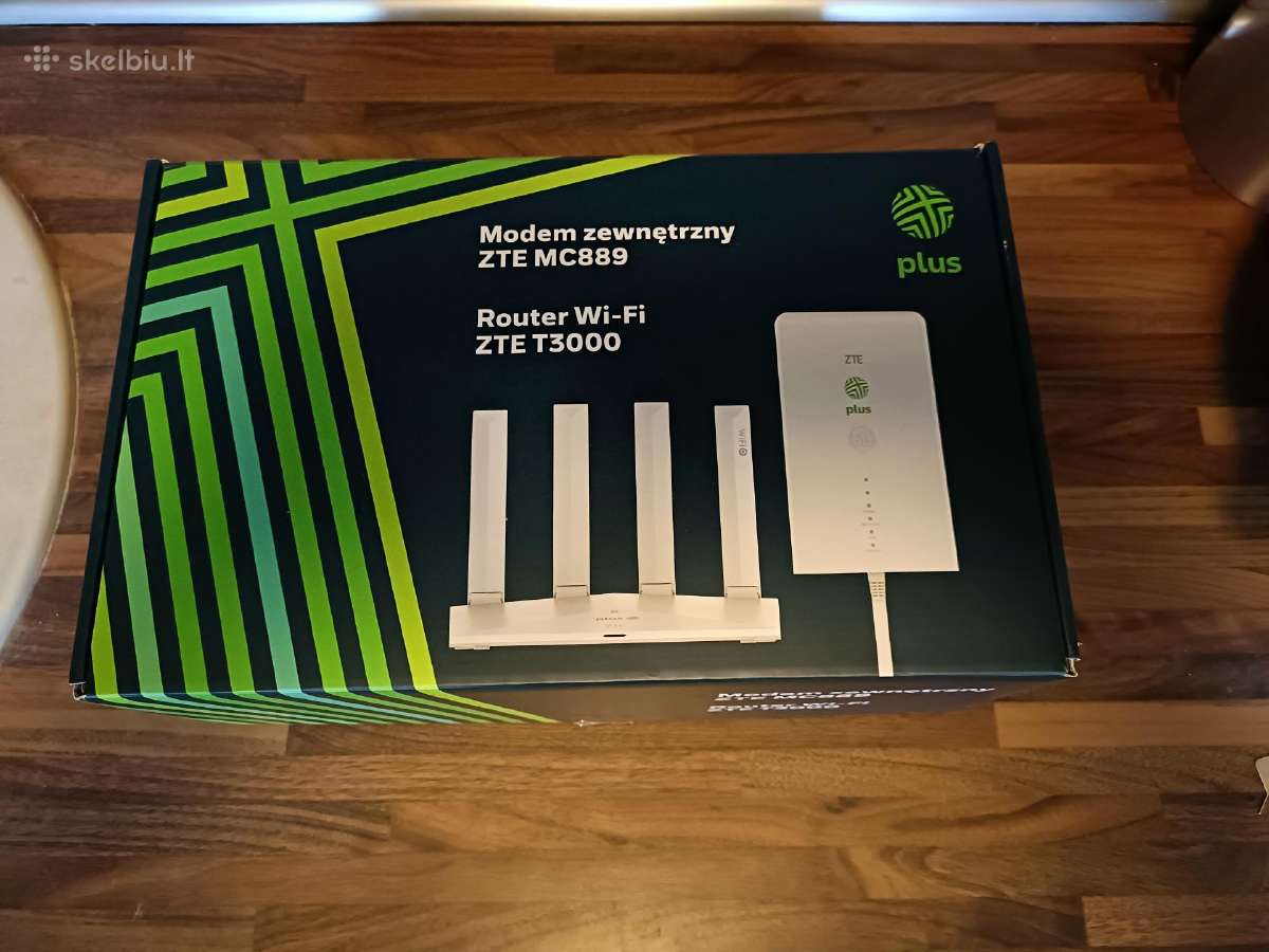 5G maršrutizatorius Zte Mc889+zte T3000;zte Mc7010