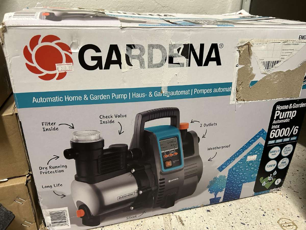 Automatinė sodo pompa vandens