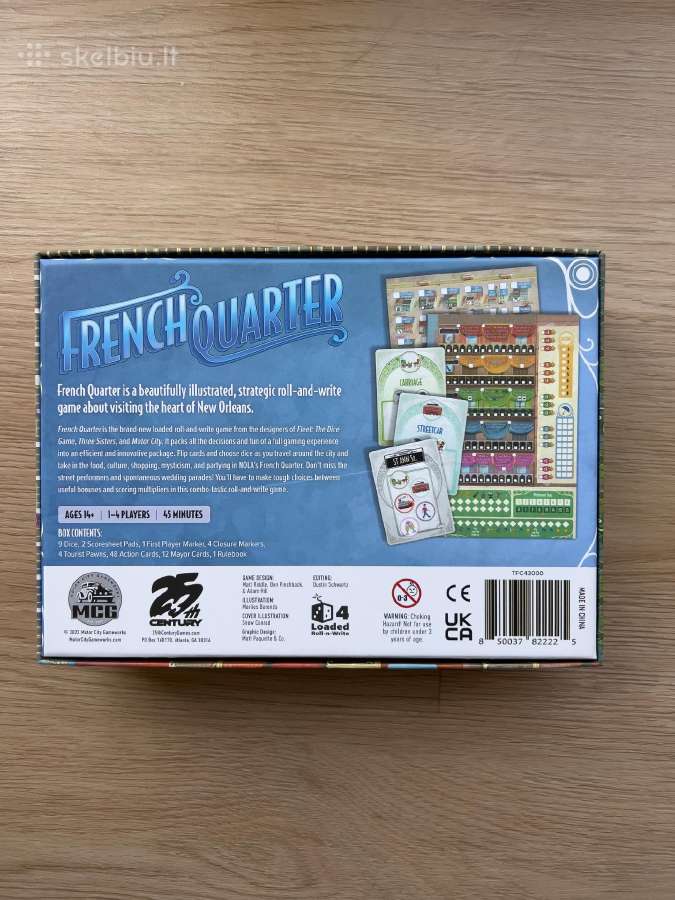 French quarter board game - nuotraukos Nr. 3