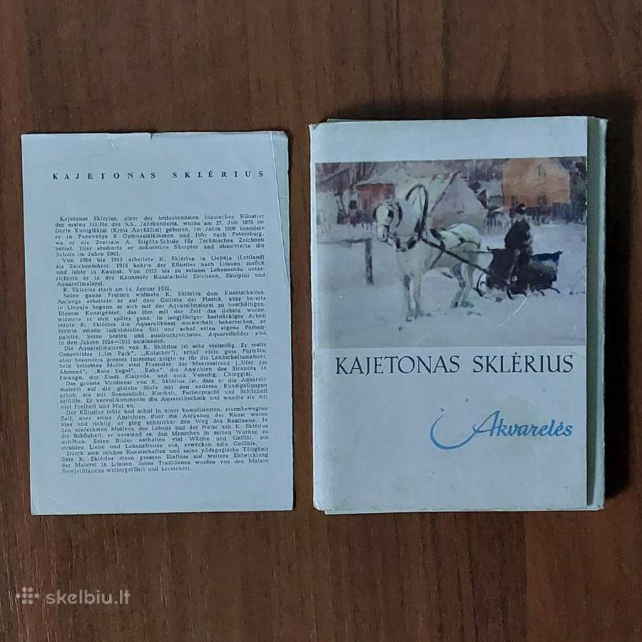 Kajetonas Sklėrius - atviručių komplektas . - nuotraukos Nr. 27