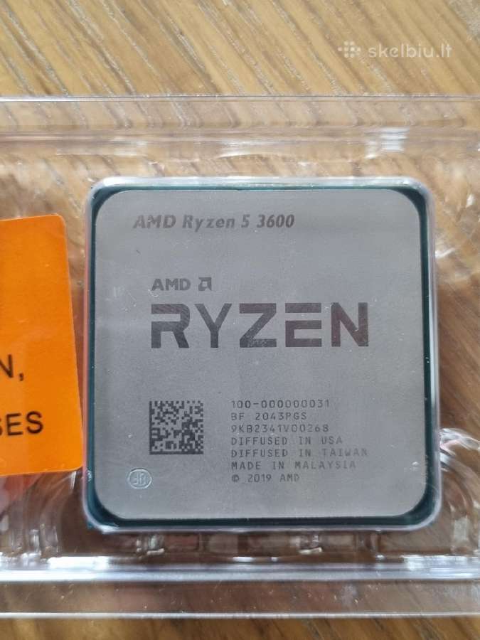 Amd ryzen 3600 su aušintuvu