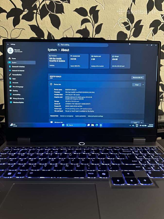 Lenovo Loq 15iax9