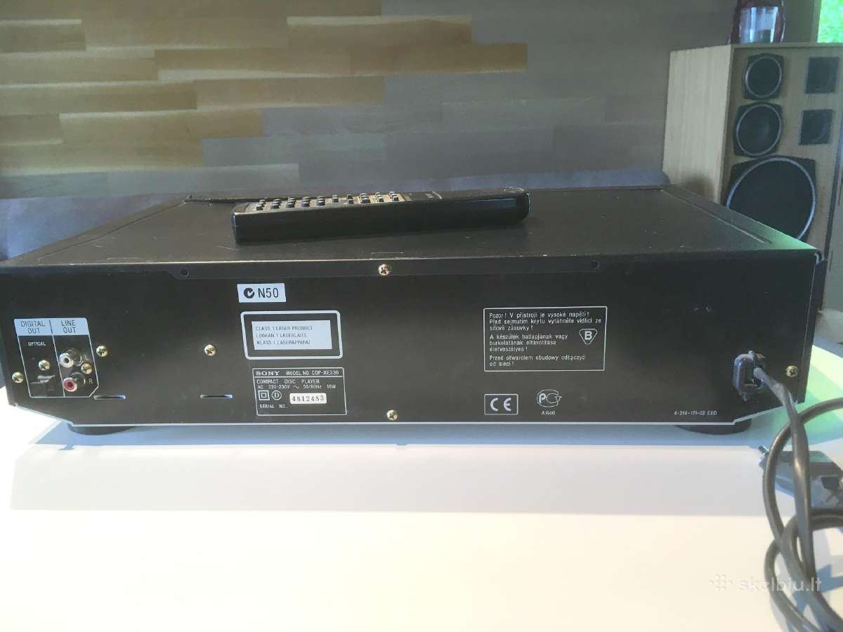 Sony Cdp/xe330 - nuotraukos Nr. 3