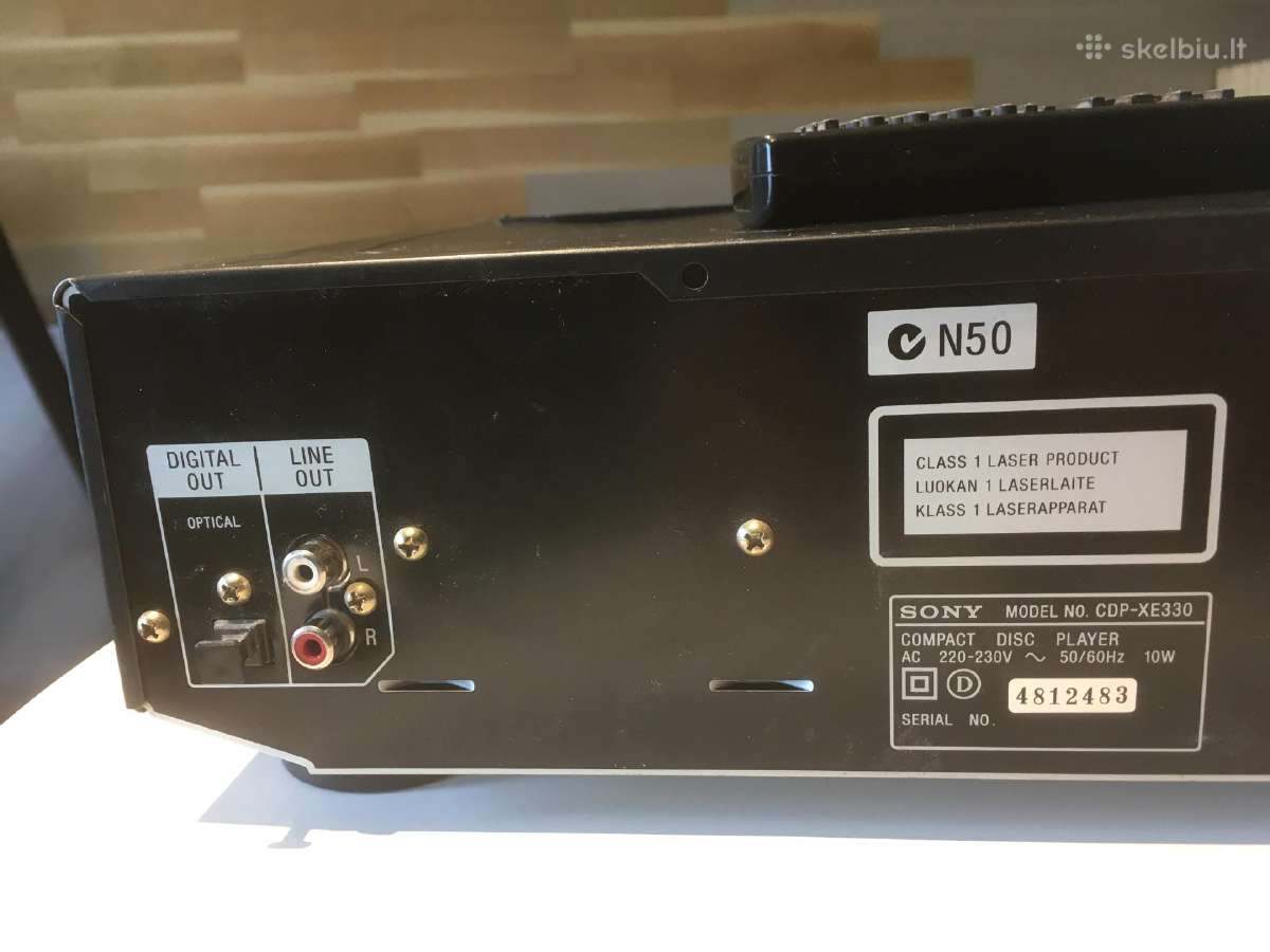 Sony Cdp/xe330 - nuotraukos Nr. 4