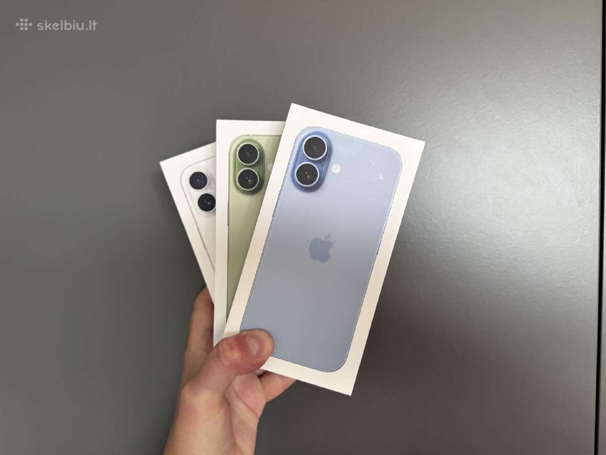 Nauji iPhone 17 256gb keliu spalvu