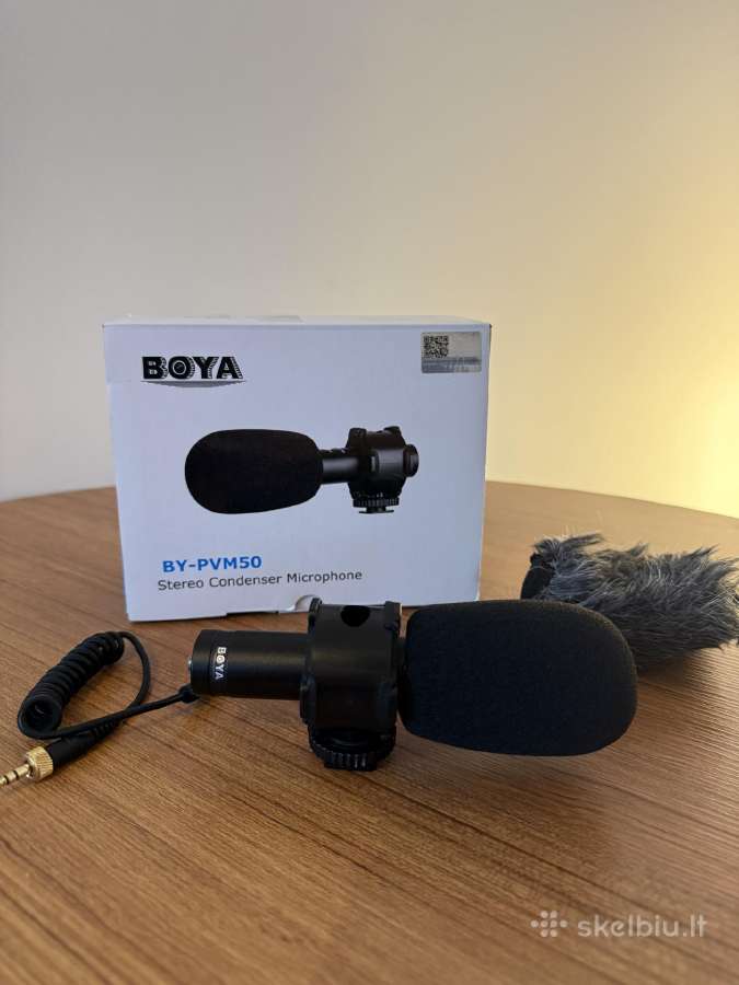 Boya By-pvm50 Stereo X/y mikrofonas fotoaparatui