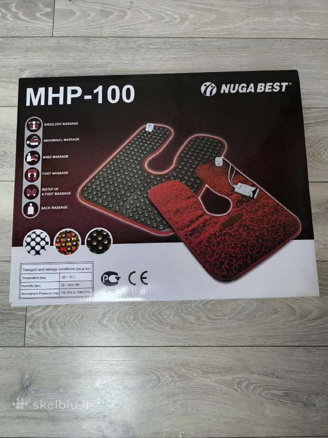 Nuga Best Mhp-100 masažinis kilimėlis su šildymu