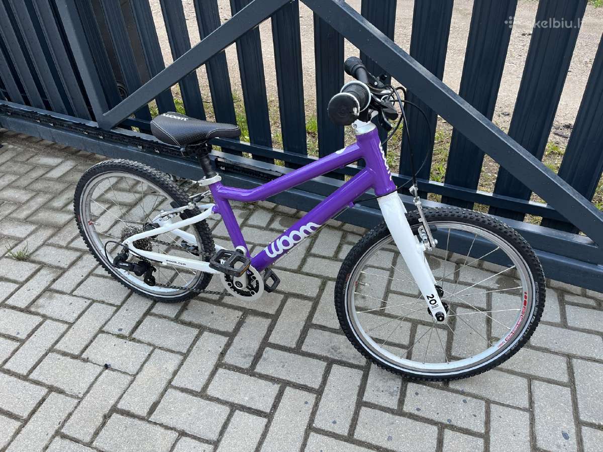 Woom Woom 4 vaikiškas dviratis