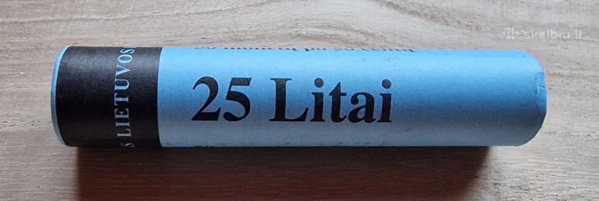Parduodami bankiniai ritinėliai. Rolikai. Litai. - nuotraukos Nr. 5