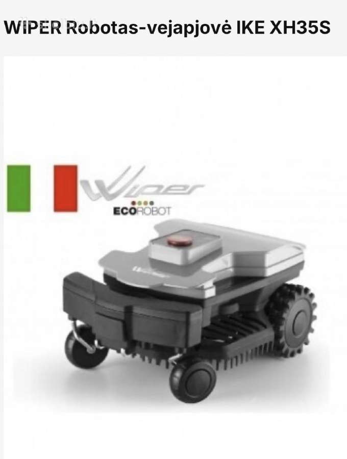 * Wiper Ike Xh35s – profesionalus vejos robotas