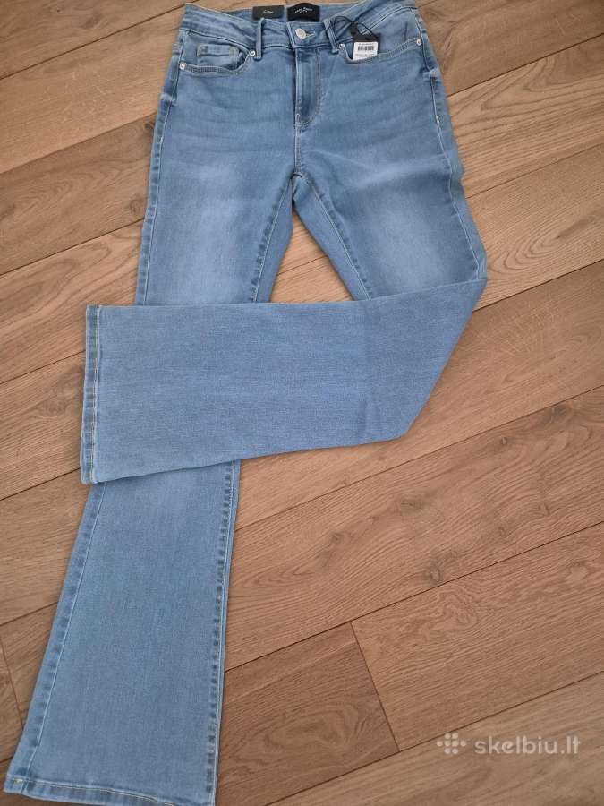 Vero Moda moteriški platėjantys džinsai