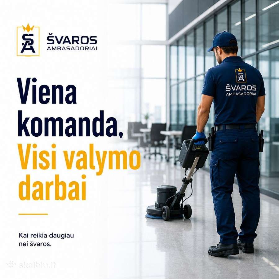 Profesionalios valymo paslaugos Vilniuje