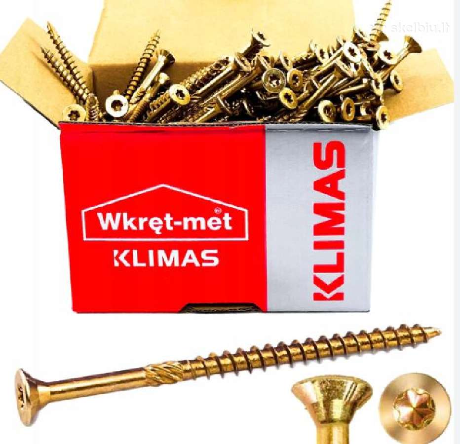 Kokybiški Wkręt-met/klimas medsraigčiai gera kaina