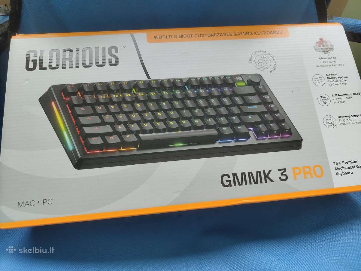 Glorious Gmmk 3 Pro Prebuilt 75%