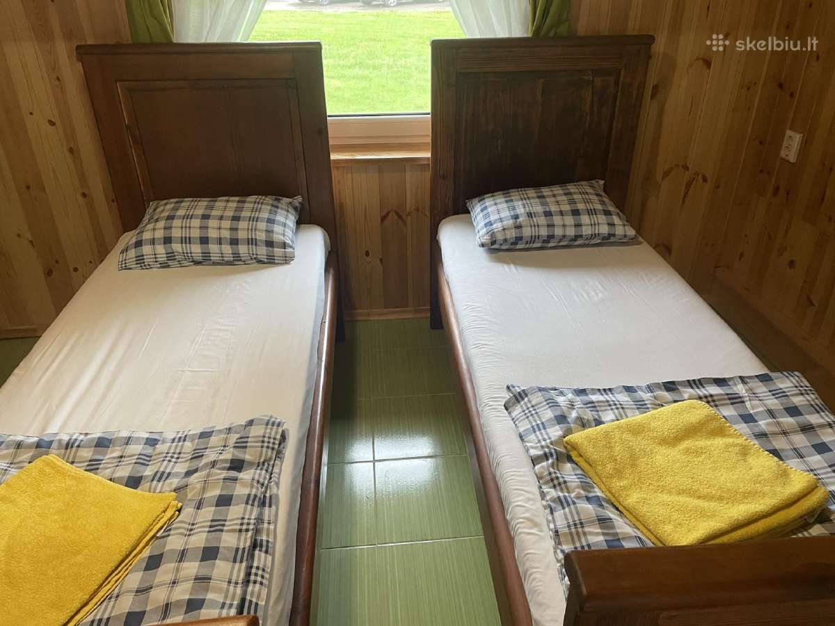 2 viengulės lovos su papildomais čiužiniais - nuotraukos Nr. 3
