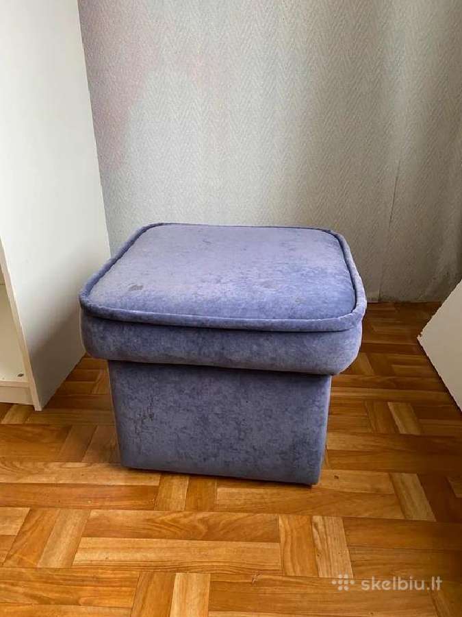 Pufas daiktadėžė (veliūras)