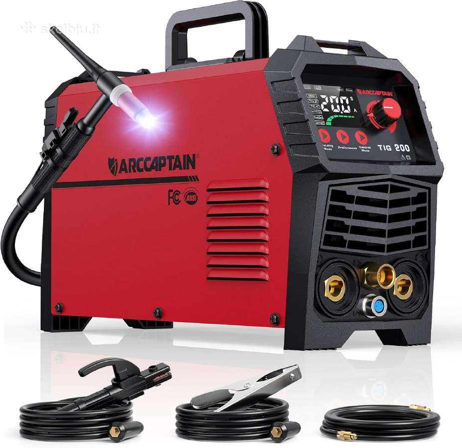 Arccaptain Tig200 tig, mma suvirinimo aparatas