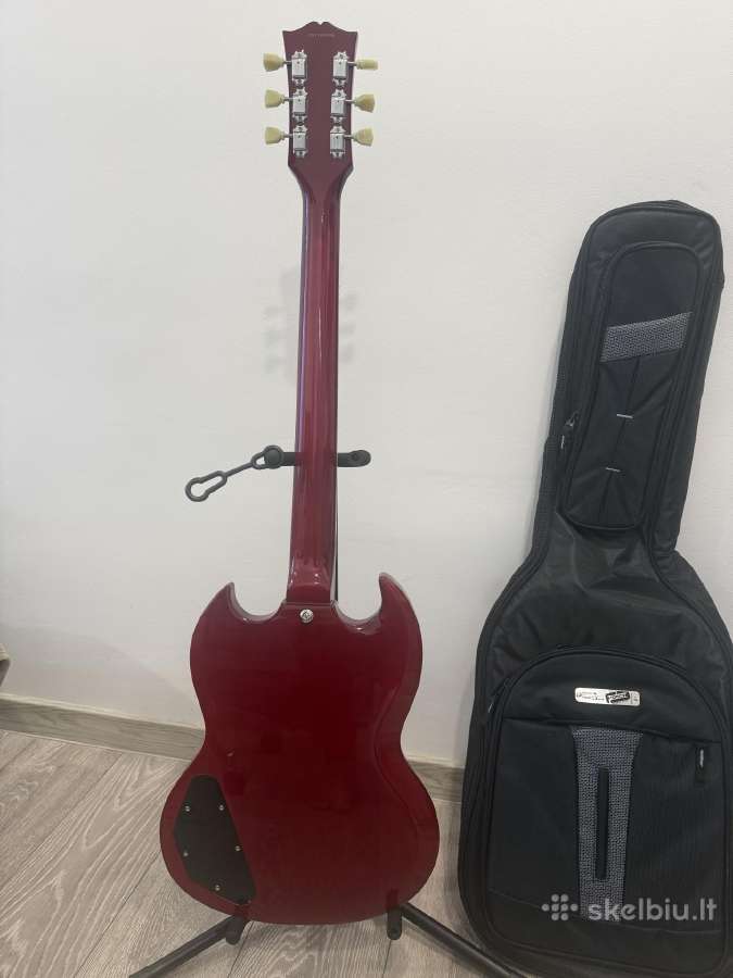 Tokai Sg-43-ch elektrinė gitara su dėklu ir stovu - nuotraukos Nr. 3