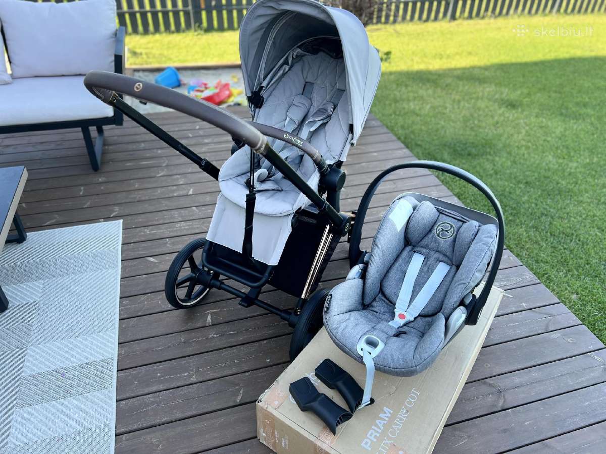 Cybex priam pilnas komplektas