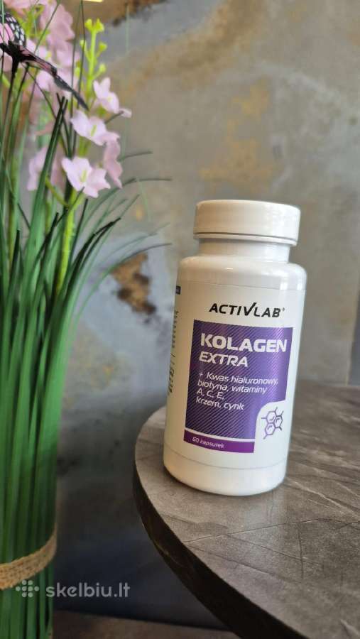 Kolagenas odai, plaukams, nagams Collagen Activlab - nuotraukos Nr. 3