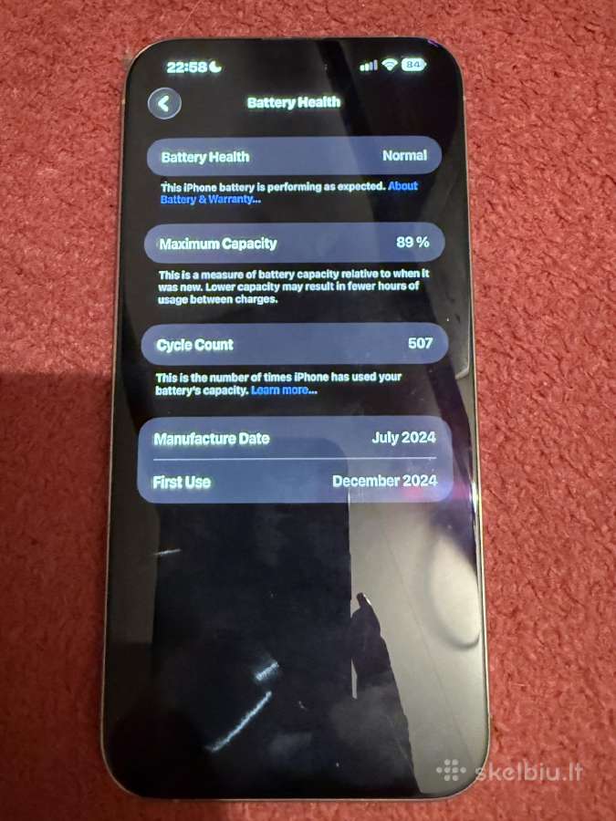 iPhone 15 Pro Max - nuotraukos Nr. 6